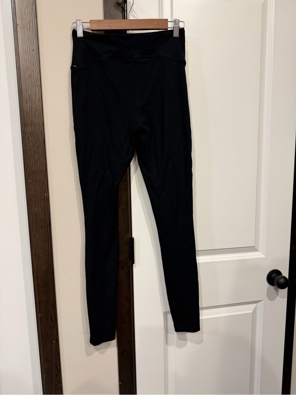 Spanx Black High-Waist Leggings (tall/long)